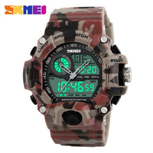 Load image into Gallery viewer, 2019 Quartz Digital Camo Watch Men  Sports Watches