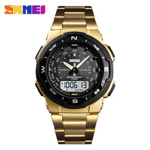 Load image into Gallery viewer, SKMEI Fashion Mens Gold Watches Sport Clock Mens