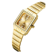 Load image into Gallery viewer, Gold Stainless Steel Watches Women