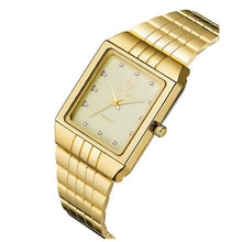Load image into Gallery viewer, Gold Stainless Steel Watches Women